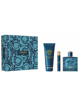 Набір "Versace- Eros" (100ml edt +10ml edt+ 150 ml sh/g ) 498.0 фото