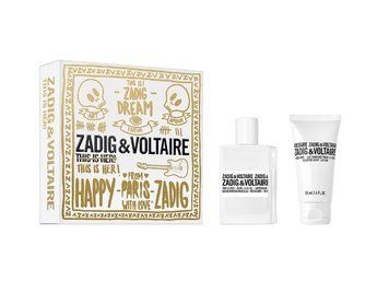 Набір" Zadig & Voltaire - This is Her"(50ml edp+50ml b/l ) 498.14 фото